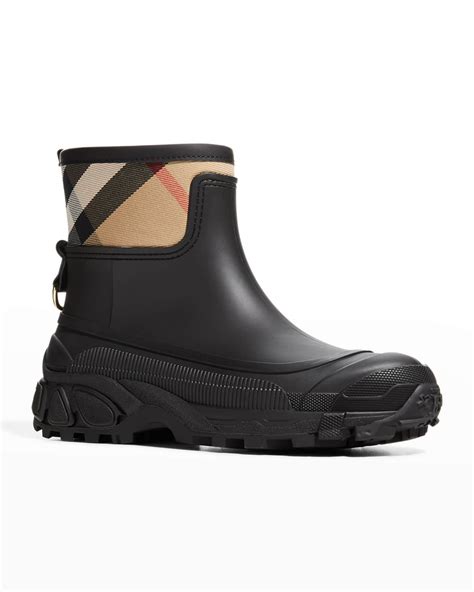 burberry ryan vintage check rain boots|authentic burberry rain boots.